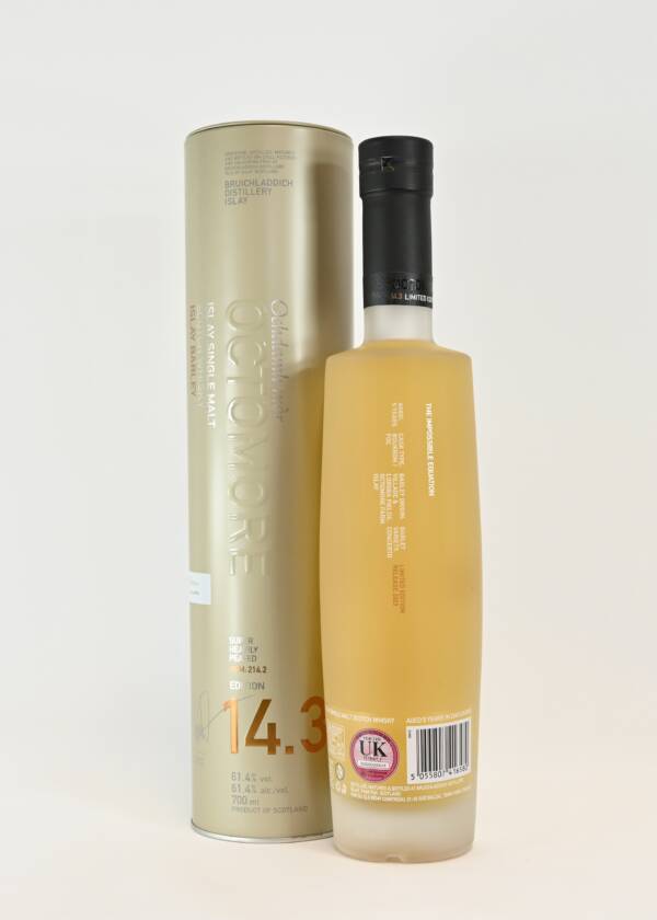 Octomore 14.3 5 Year Old Whisky 214.2ppm 61.4% ABV - Image 2