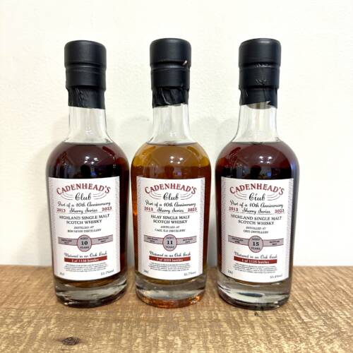 Cadenhead's 10th Anniversary Sherry Series