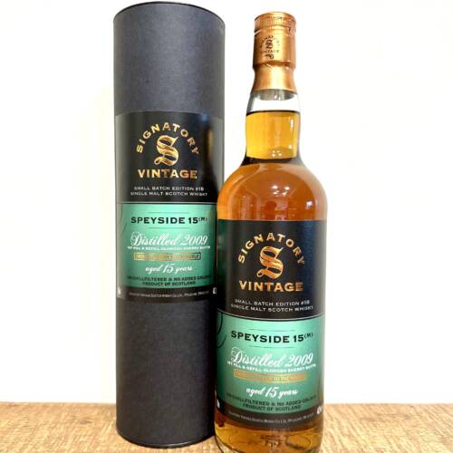 Signatory Vintage Speyside 15(M) Small Batch #18  48.2% abv / 70cl