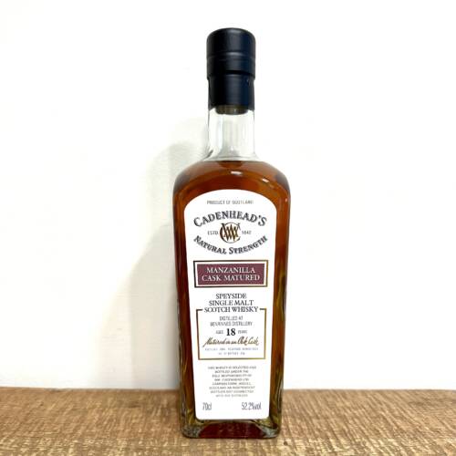 Cadenheads Benrinnes 18YO Authentic Collection March 2025 52.2% abv / 70cl