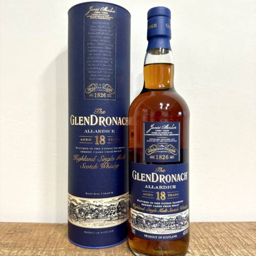 The Glendronach 18 Year Old Allardice 46% abv / 70cl Bottled 2022