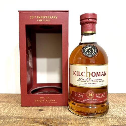 Kilchoman 14 Year Old Sherry Cask Matured 100% Islay 20th Anniversary Series Whisky 55% / 70cl